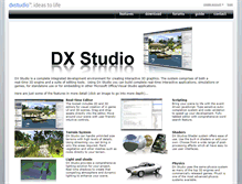 Tablet Screenshot of dxstudio.com